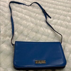 Steven By Steve Madden Blue Crossbody Bag